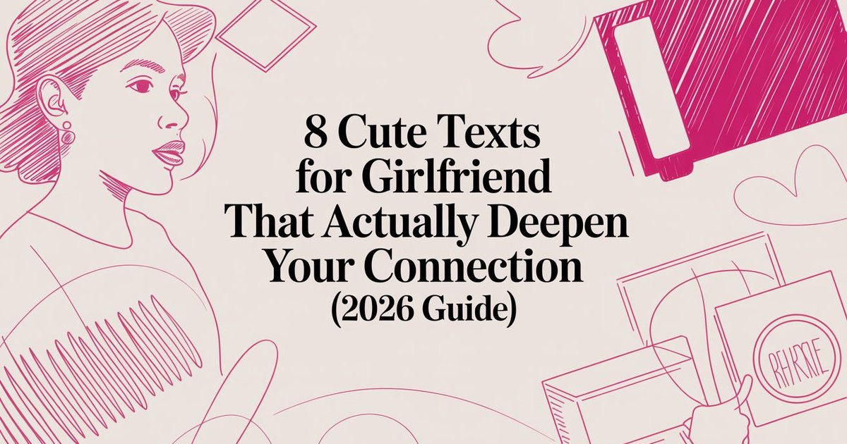 Cute Guide Examples 8 Cute Texts for Girlfriend That Actually Deepen Your Connection (2026 ...